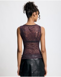 Lover - Dahlia Sleeveless Lace Top