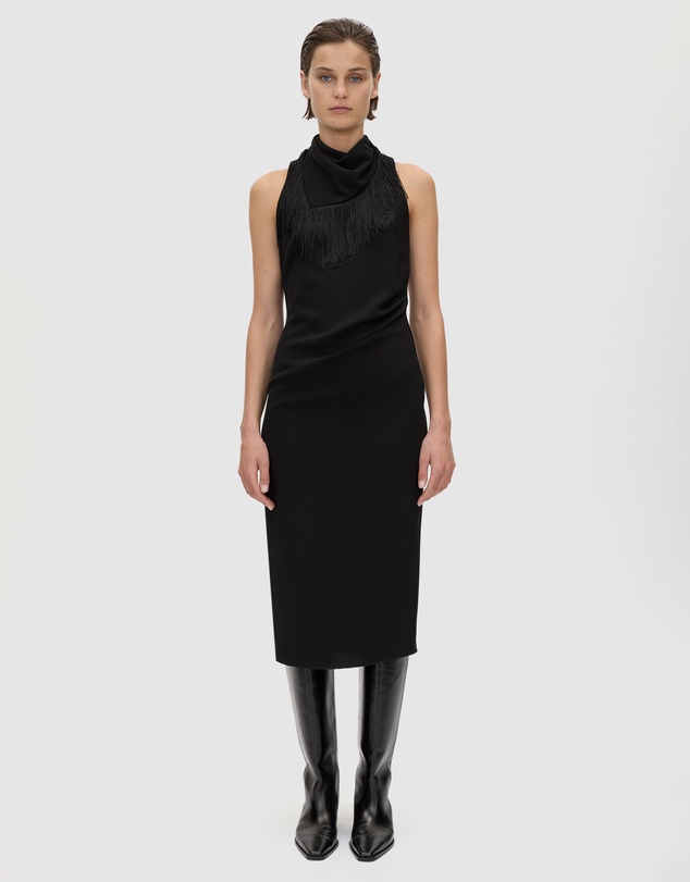 CAMILLA AND MARC - Dune Fringe Detail Midi Dress