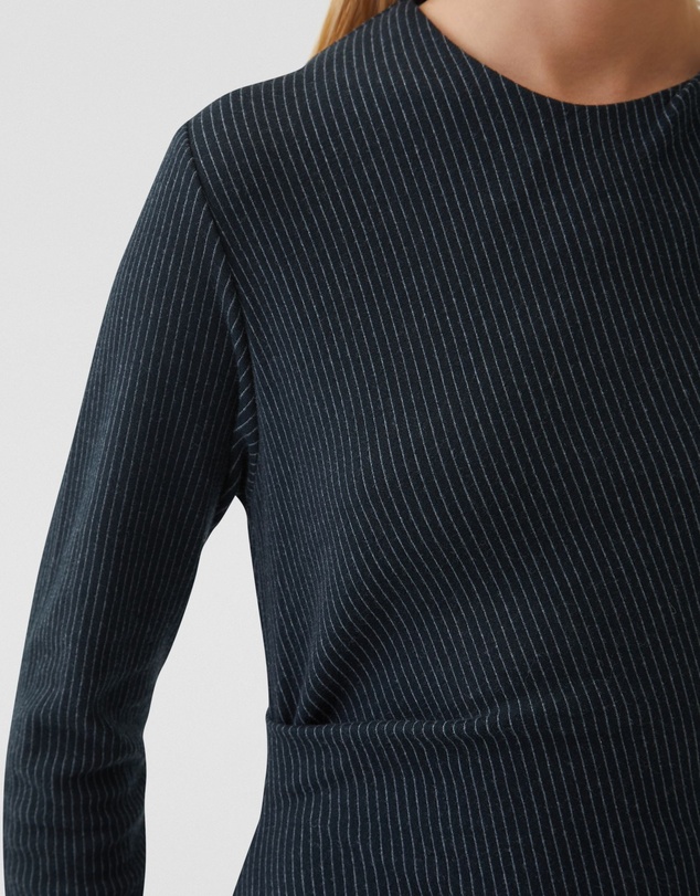 Oxford - Hartley Pinstripe Knit Dress