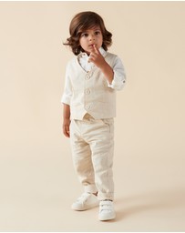 Designer Kidz - Finley Linen Vest