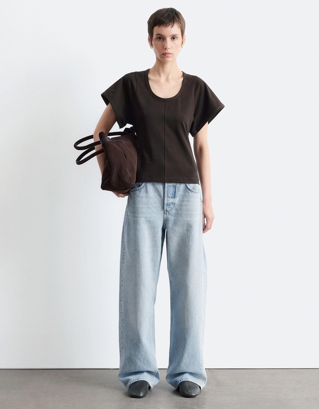 & Other Stories - Scoop-Neck T-Shirt