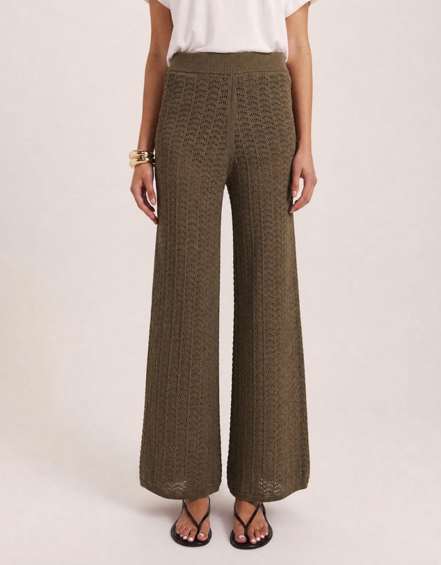 SABA - Prue Cotton Crochet Pant