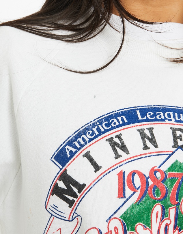 Vintage by The Real Deal - Pre Loved - 1987 MLB Minnesota Twins Sweatshirt