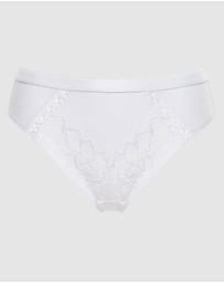 Sans Complexe - Coton D'Arum Organic Cotton Brief with Lace