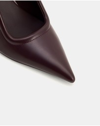 JW PEI - Sofia Metal Accent Sphere Heel Mules
