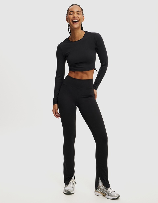 Cotton On Body Active - Open Tie Back Longsleeve