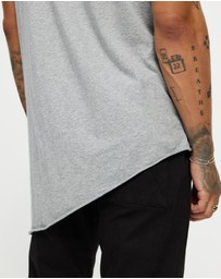 Surrounded By Ghosts - The Coltan Cotton Asymmetrical Tail T-Shirt
