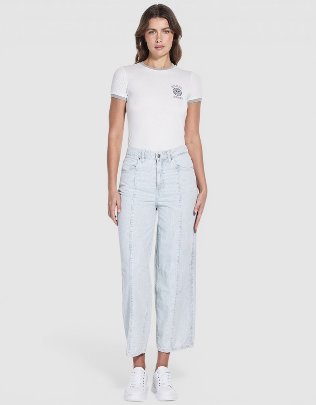 GUESS Originals - GUESS Originals High-Rise Tapered Baggy Jeans