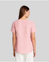 KAJA Clothing - Quella Top - Blush