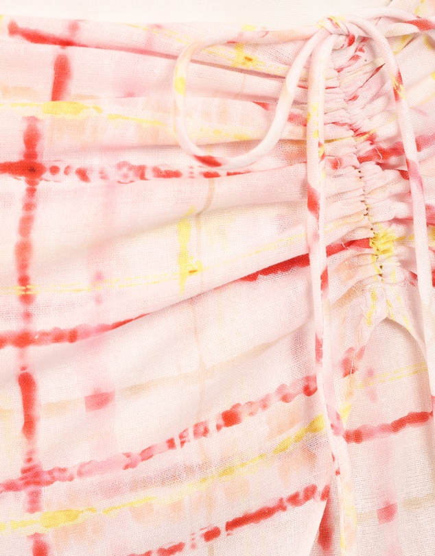 Petal & Pup - Mirha Mini Skirt - Sunset Check