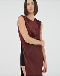 Third Form - Revery High Split Tank Dress
