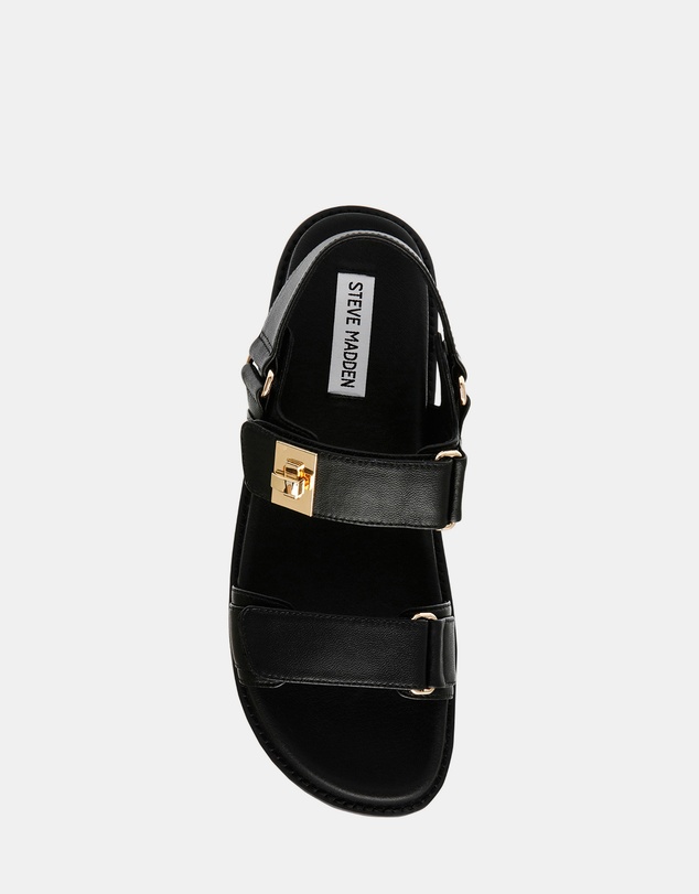 Steve Madden - Bigmona Black Sandals