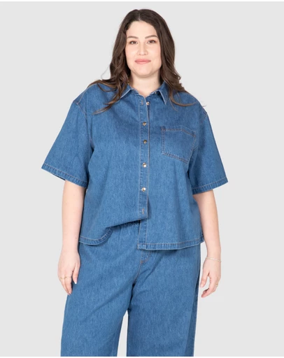 Love Your Wardrobe - Harper Denim Shirt