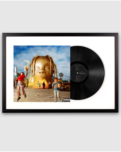 iWorld - Framed Travis Scott Astroworld Vinyl Album Art