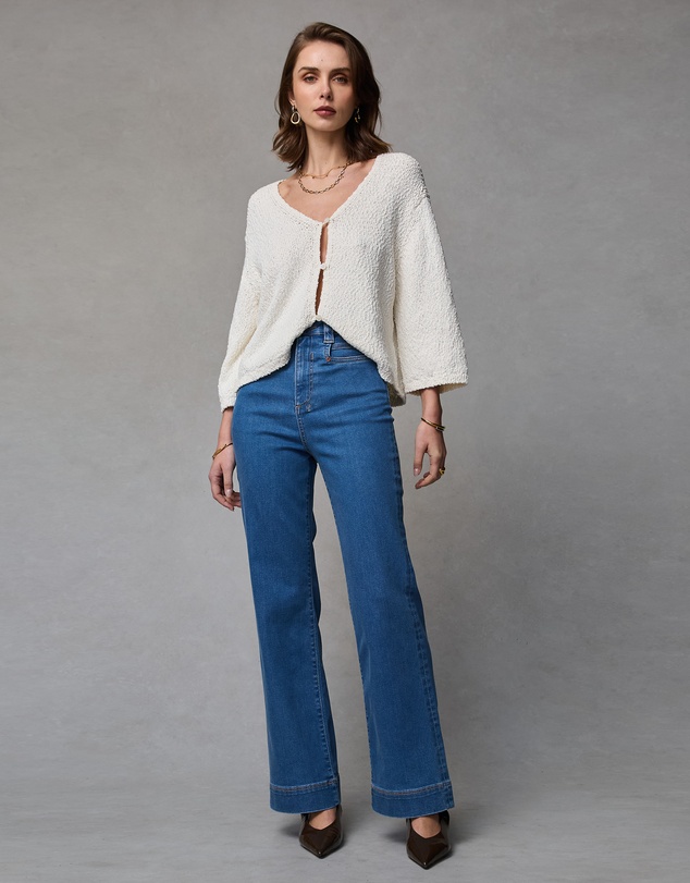 DRICOPER DENIM - Maarte Blue Wide Leg Jeans