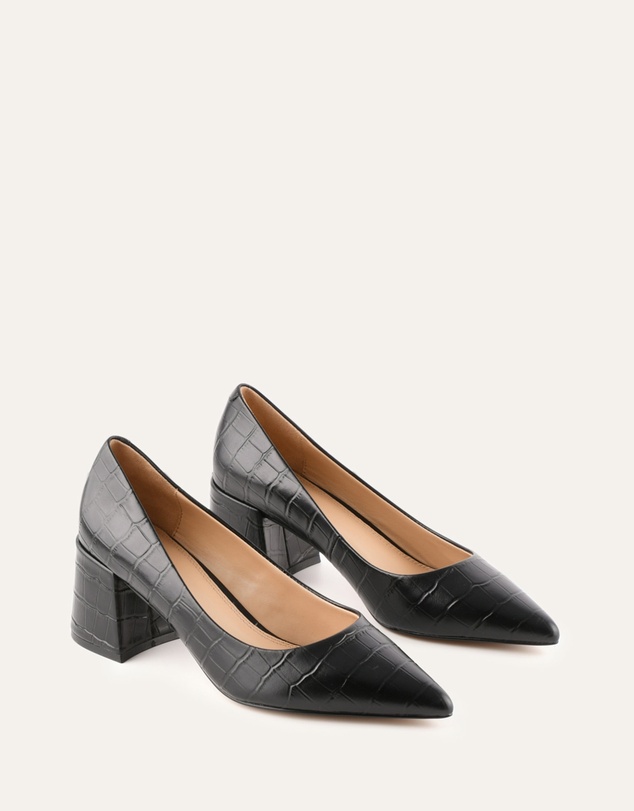 Jo Mercer - Gesso Mid Heels