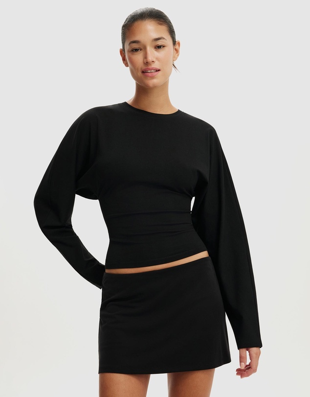 Cotton On - Blair Batwing LS Top