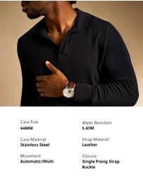 Fossil - Townsman Brown Chronograph Watch