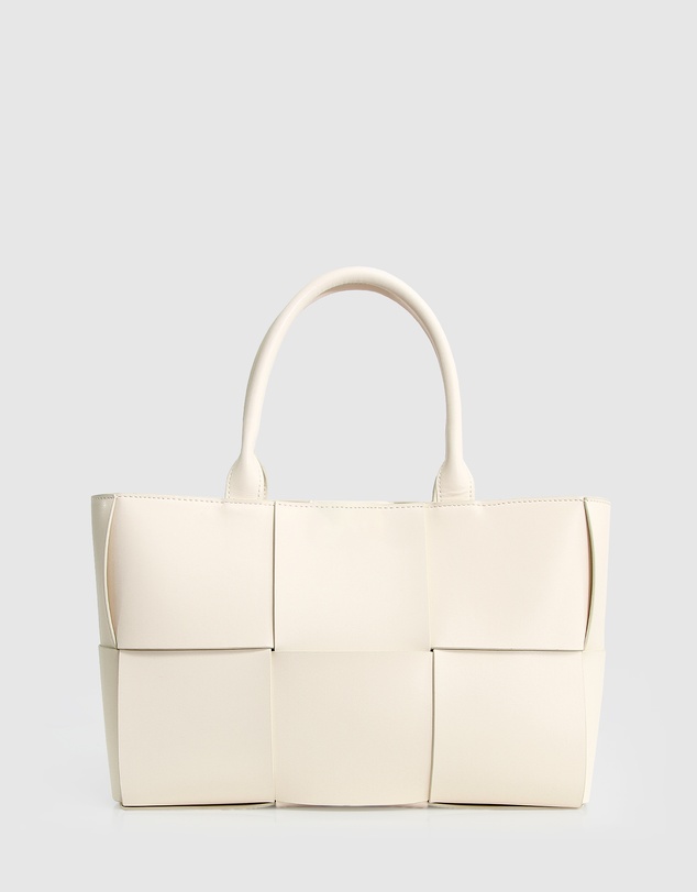 Belle & Bloom - Long Way Home Woven Tote - Cream