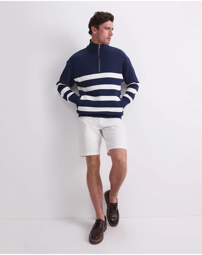 Sportscraft - Stripe Zip Sweatshirt