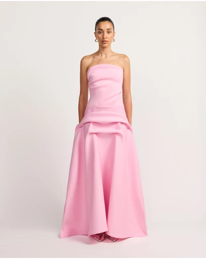 TOJHA - GAIA STRAPLESS MAXI DRESS BLUSH