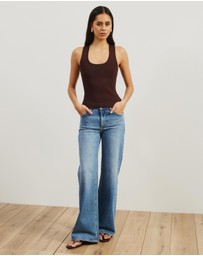 Atmos&Here - Sammy Racer Back Knit Top