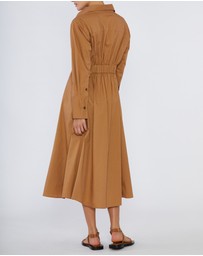Amelius - Mattea Cotton Poplin Shirt Dress