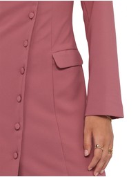 Petal & Pup - Brenton Mini Dress - Mauve