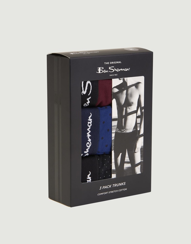 Ben Sherman - 3 Pack Spot Mix Underwear