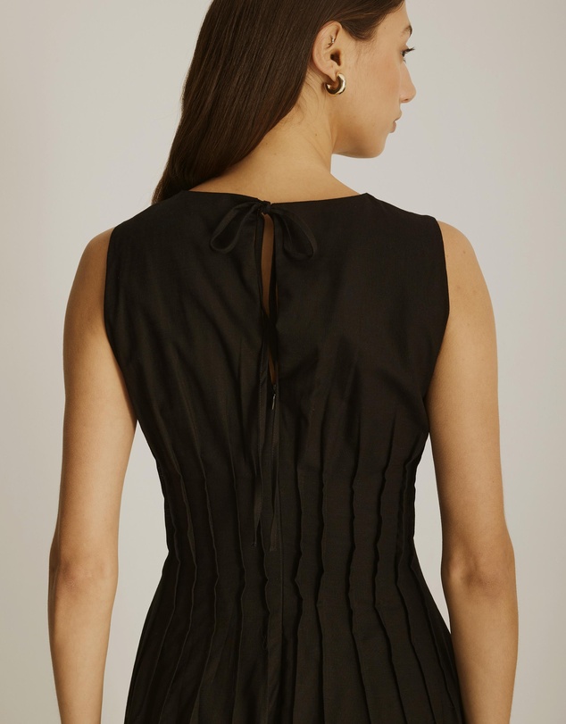 Atmos&Here - Anna Pintuck Maxi Dress