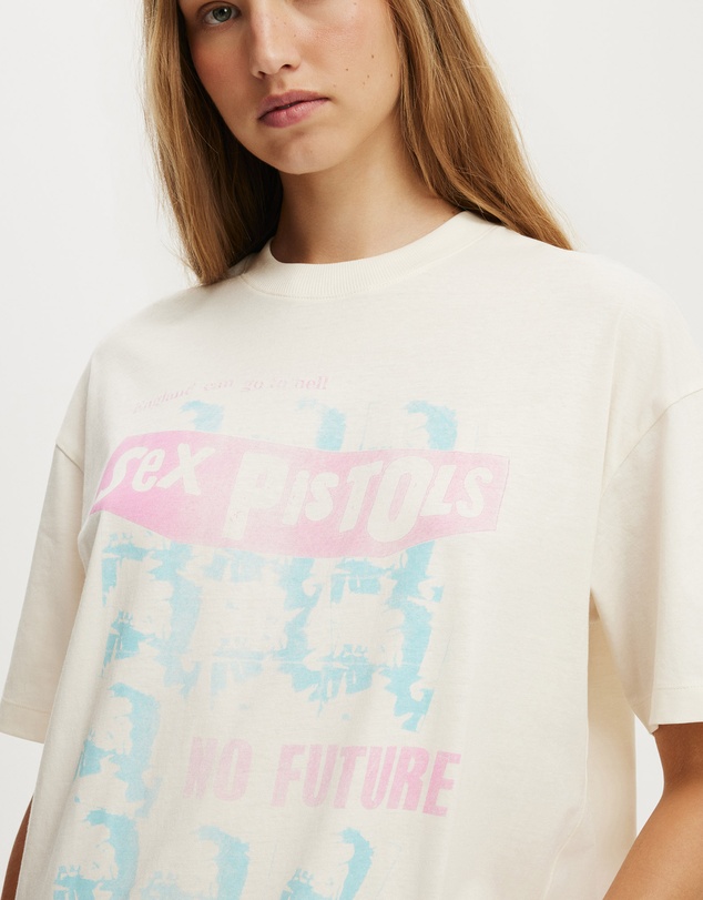 Cotton On - The Lcn Music Boxy Graphic Tee
