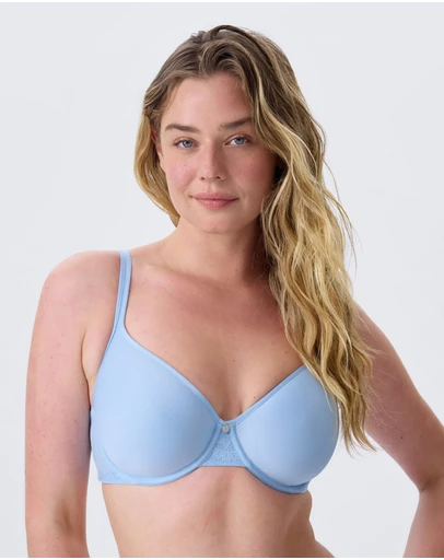 Bras N Things - Pure Body Full Cup Bra - Light Blue