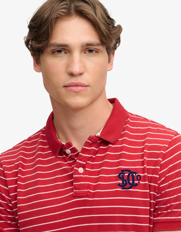Superdry - Vintage Stripe Jersey Polo