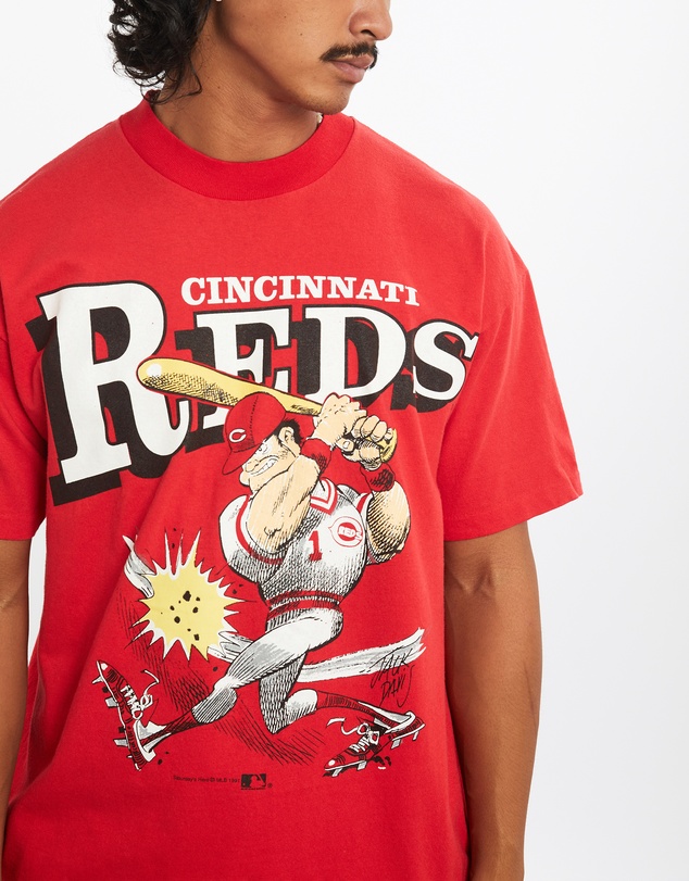 Vintage by The Real Deal - Pre Loved - 1991 MLB Cincinnati Reds Tee