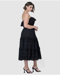 Sunday In The City - Defy Broderie Midi Dress