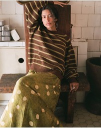 KINGA CSILLA - Umore Stripe Knit Jumper