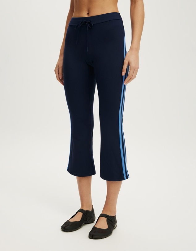 Cotton On Body Active - Ultra Soft Tie Front Cropped Kick Flare
