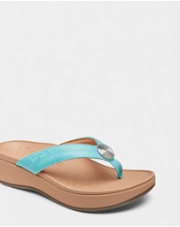 Vionic - Pilar Platform Sandal - Teal