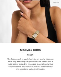 Michael Kors - Essex Nude Analogue Watch