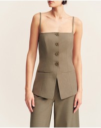 Shona Joy - Asher Tailored Top