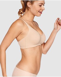 Naturana - Elasticup Moulded Wirefree Cotton Bra