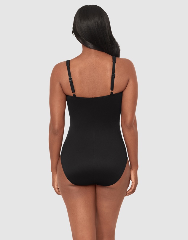 Miraclesuit Swimwear  - Rock Solid Polaris Wired Square Neck One-Piece Shaping Swimsuit