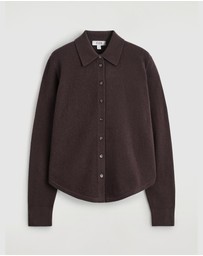 COS - Knitted Merino Wool Shirt