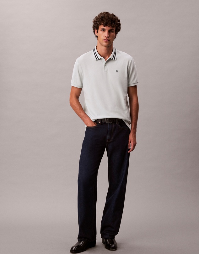 Calvin Klein Jeans - Casual Pique Classic Tipped Polo Shirt