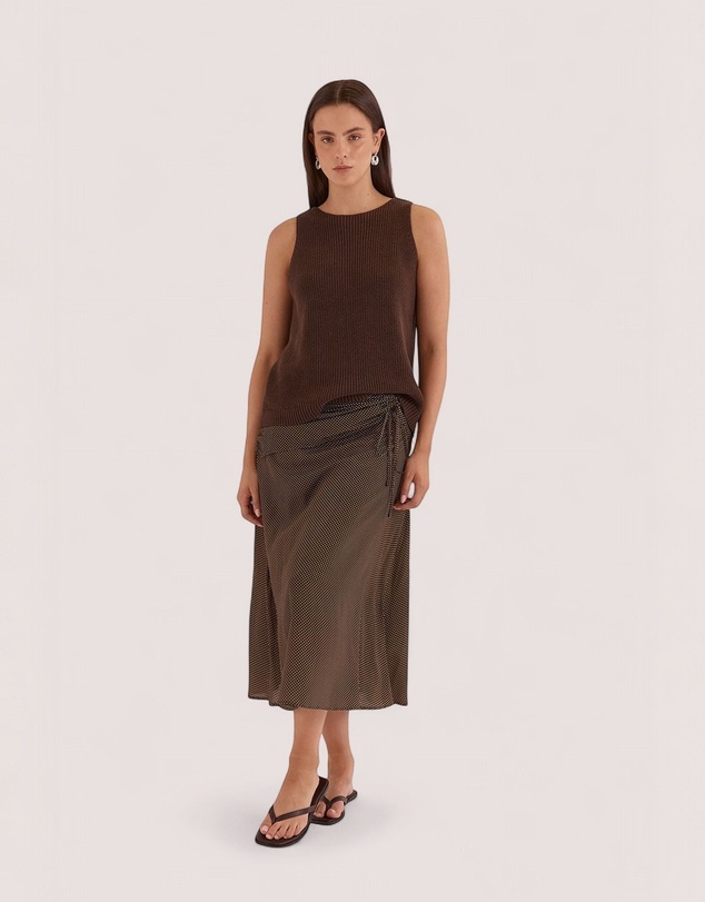Sass - Oriana Ruched Waist Skirt
