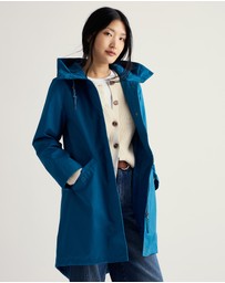 Seasalt - Seasalt Cornwall Blue Seafaring Waterproof Coat