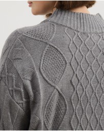 Atmos&Here Curvy - Evie Knit Jumper