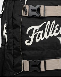 Fallen Footwear - Fallen Footwear Fury Board Nylon Ripstop Backpack 24L Unisex - Black / White