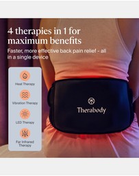 Therabody - ThermBack LED - Back Pain Relief Wrap