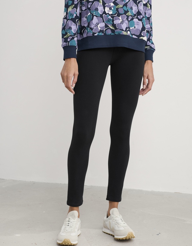 Seasalt - Seasalt Cornwall Black Sea Dance Cotton Leggings